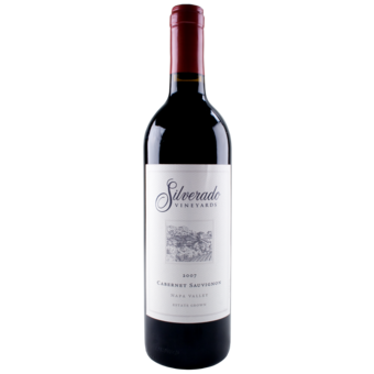 Bottle shot for 2007 Silverado Cabernet Sauvignon
