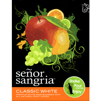 Label shot for  Senor Sangria Classic White