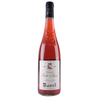Bottle shot for 2010 Moulin La Viguerie Tavel Rose