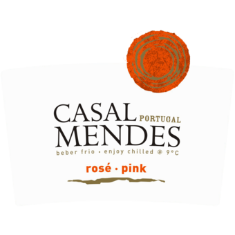 Label shot for  Casal Mendes Rose