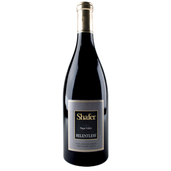 Bottle shot for 2007 Shafer Relentless