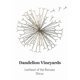 Label shot for 2008 Dandelion Lionheart Shiraz Barossa