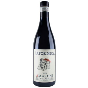 Bottle shot for 2008 La Formica Amarone
