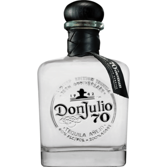 Bottle shot for  Don Julio 70th Anniversary Anejo