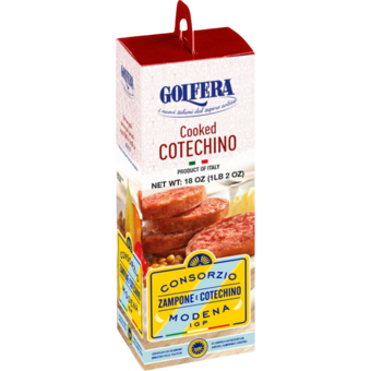 Bottle shot for  Golfera Cooked Cotechino