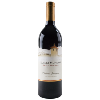 Bottle shot for 2010 Robert Mondavi P. Select Cabernet Sauv.