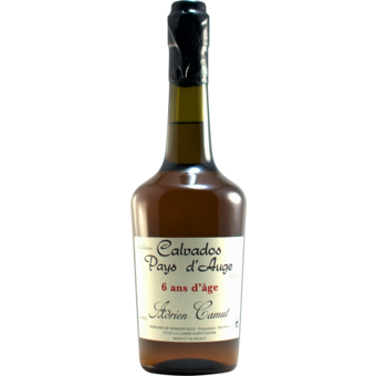 Bottle shot for  Adrien Camut Calvados Du Pays D'auge 6 Ans D'age