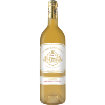 Bottle shot for 2003 Chateau Doisy Vedrines Sauternes