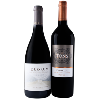 Bottle shot for  2009 Duorum Tons Douro Red / 2008 Duorum Colheita Tinto Douro 2pk