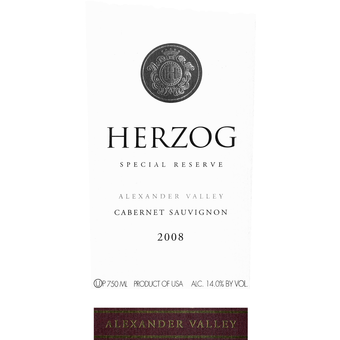 2009 Baron Herzog Special Reserve Alexander Valley Cabernet