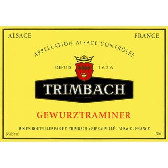Label shot for 2009 Trimbach Gewurztraminer