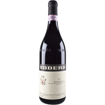 Bottle shot for 2007 Oddero Barolo
