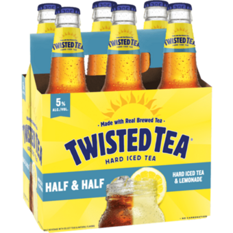 Bottle shot for  Twisted Tea Half & Half 4 6pk