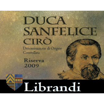 Label shot for 2009 Librandi Ciro Duca San Felice