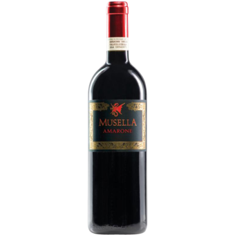 Bottle shot for 2007 Musella Amarone