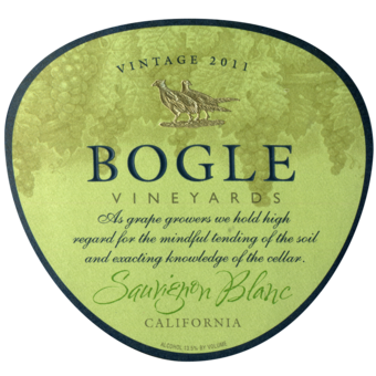 Label shot for 2011 Bogle Sauvignon Blanc