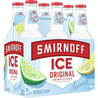 Bottle shot for  Smirnoff Ice 4 6pk