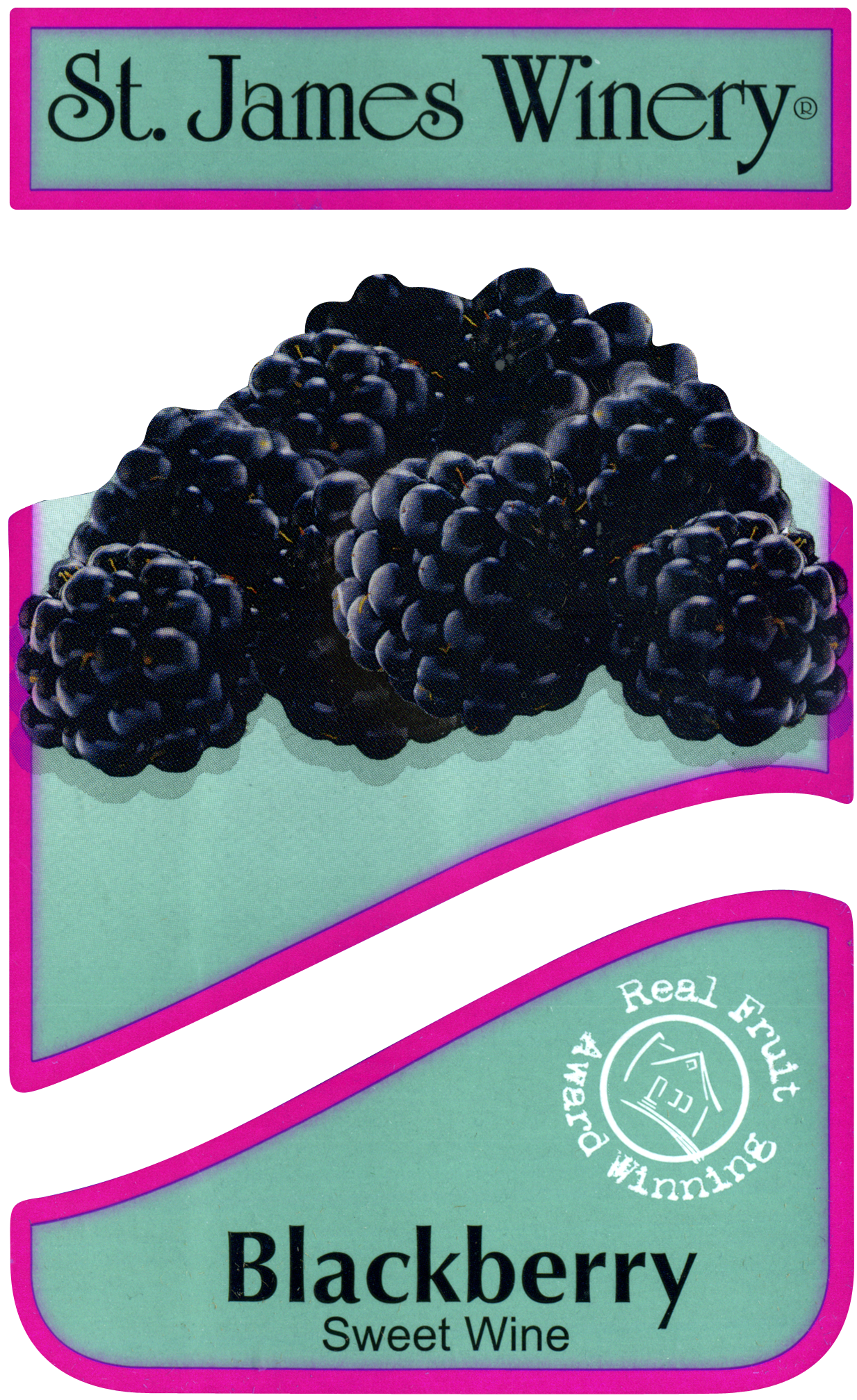 St. James Blueberry Wine Wine Library