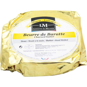 Bottle shot for  Beurre De Baratte Rodolphe Le Meunier