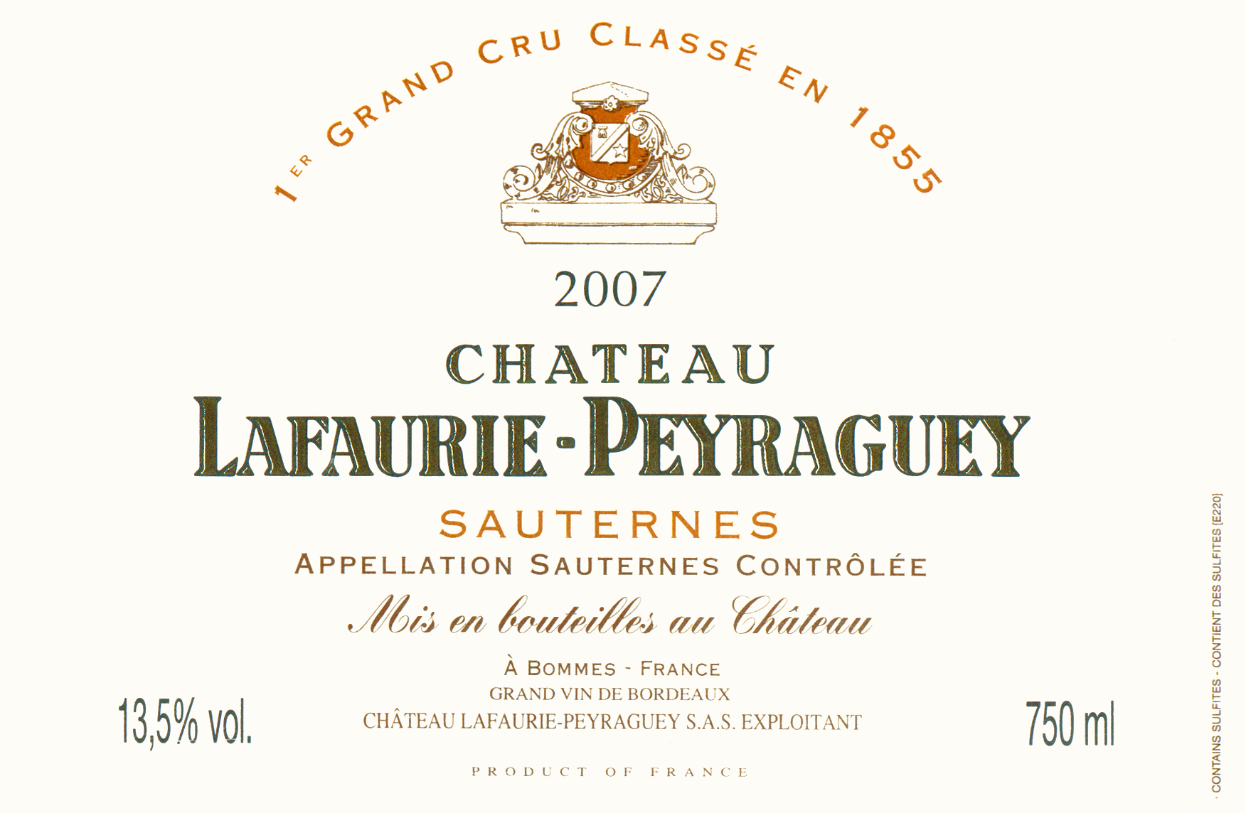 07 Chat Lafaurie Peyraguey Wine Library