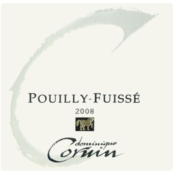 Label shot for 2008 Domaine Cornin Pouilly Fuisse