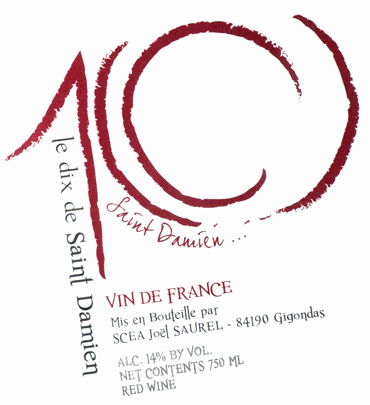 2010 Saint Damien Le Dix Wine Library