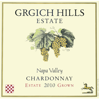 Label shot for 2010 Grgich Hills Chardonnay