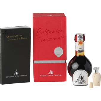Bottle shot for  Del Cristo "White Seal" 12 Years Tradizionale Balsamic Vinegar Of Modena Dop