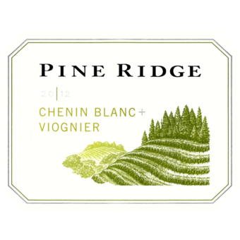 Label shot for 2012 Pine Ridge Chenin Blanc/ Viognier