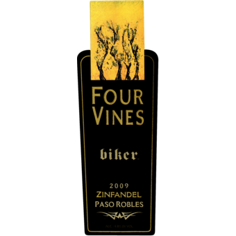 Label shot for 2009 Four Vines The Biker Zinfandel