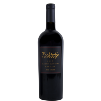 Bottle shot for 2009 Rockledge Cabernet Sauvignon The Rocks