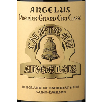 Label shot for 2010 Chateau Angelus