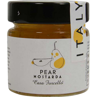 Bottle shot for  Pear Mostarda