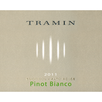 Label shot for 2011 Tramin Pinot Bianco