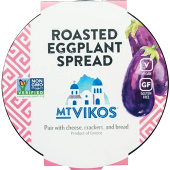 Bottle shot for  Mt. Vikos Roasted Eggplant
