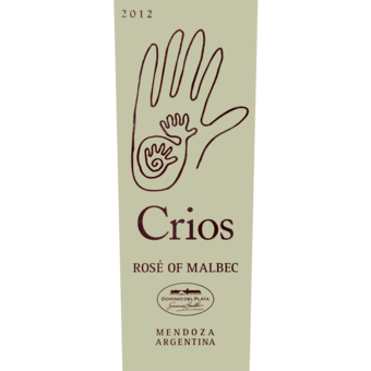 Label shot for 2012 Crios De Susana Balbo Rose Of Malbec