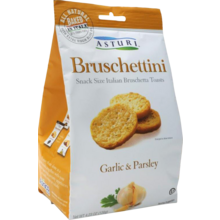 Product image for  Asturi Bruschettini   Garlic Parsley