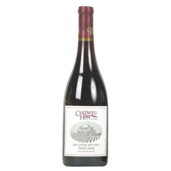 Bottle shot for 2011 Cardwell Hill Pinot Noir