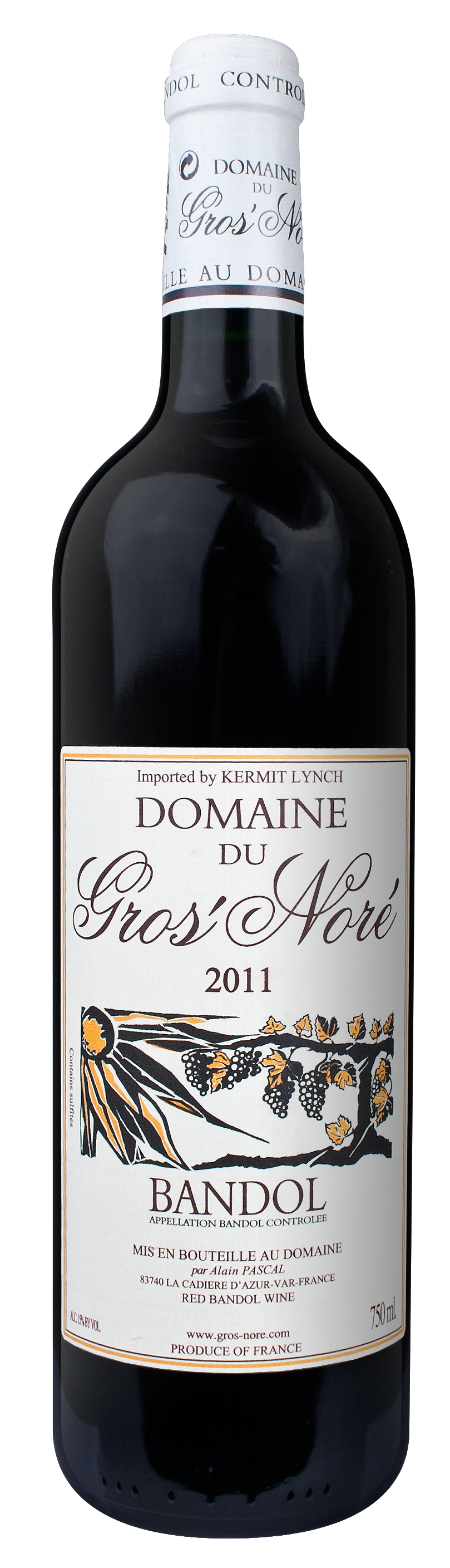 2011 Gros Nore Bandol Rouge Wine Library