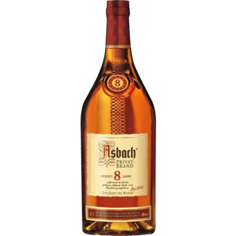 Bottle shot for  Asbach Uralt Brandy 8 Year