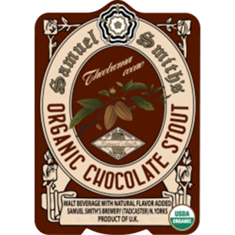 Label shot for  Samuel Smith Chocolate Stout