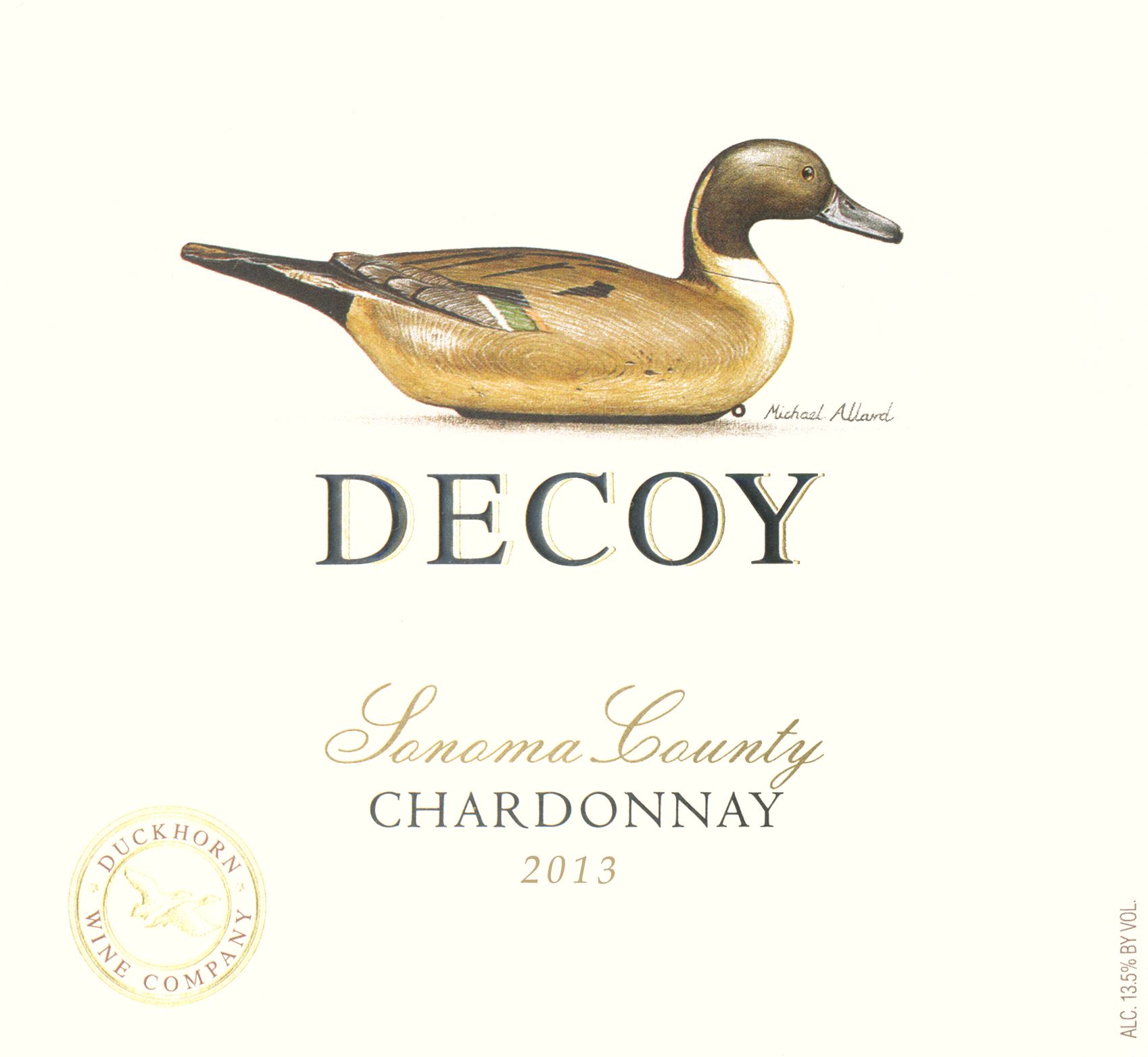 2013 Duckhorn Decoy Chardonnay Wine Library