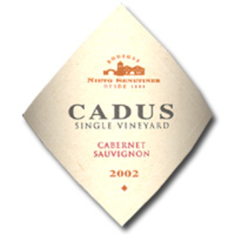 Label shot for 2002 Nieto Cadus Cabernet Sauvignon