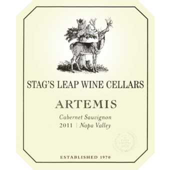 Label shot for 2011 Stags Leap W.C. Artemis Cabernet Sauvignon