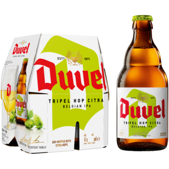 Bottle shot for  Duvel Tripel Hop 4pack