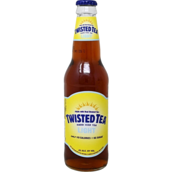Bottle shot for  Twisted Tea Light 4 6pk