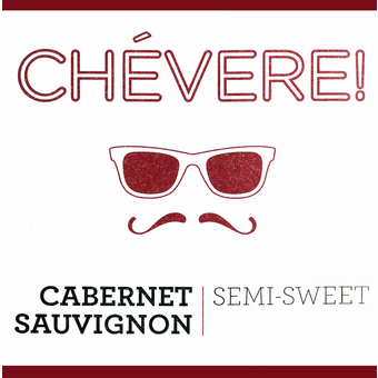 Label shot for  Chevere Semi Sweet Cabernet