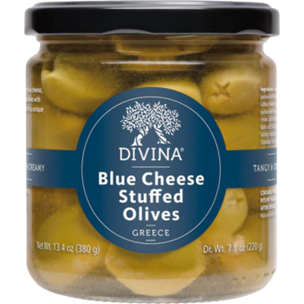 Bottle shot for  Divina Olives Stuffed With Blue Cheese