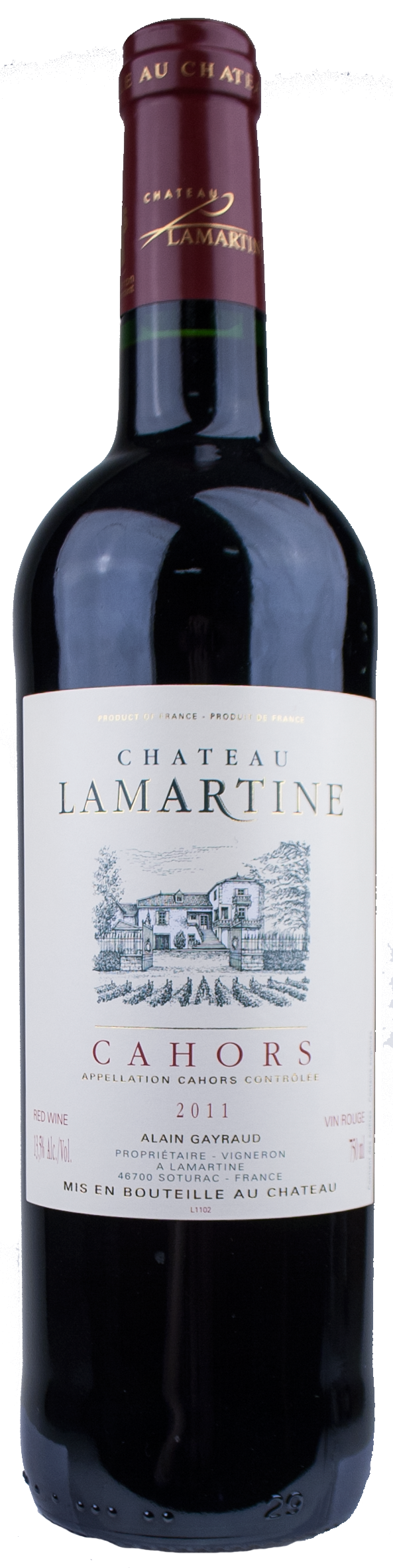 2011 Chateau Lamartine Cahors Wine Library