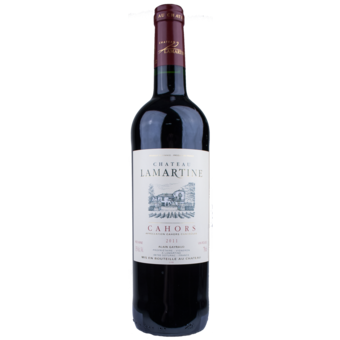 Bottle shot for 2011 Chateau Lamartine Cahors